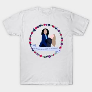 Minimalist Killing Eve - Villanelle and Eve T-Shirt